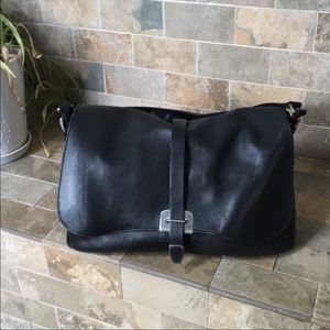 Vintage Prada saddle messenger bag